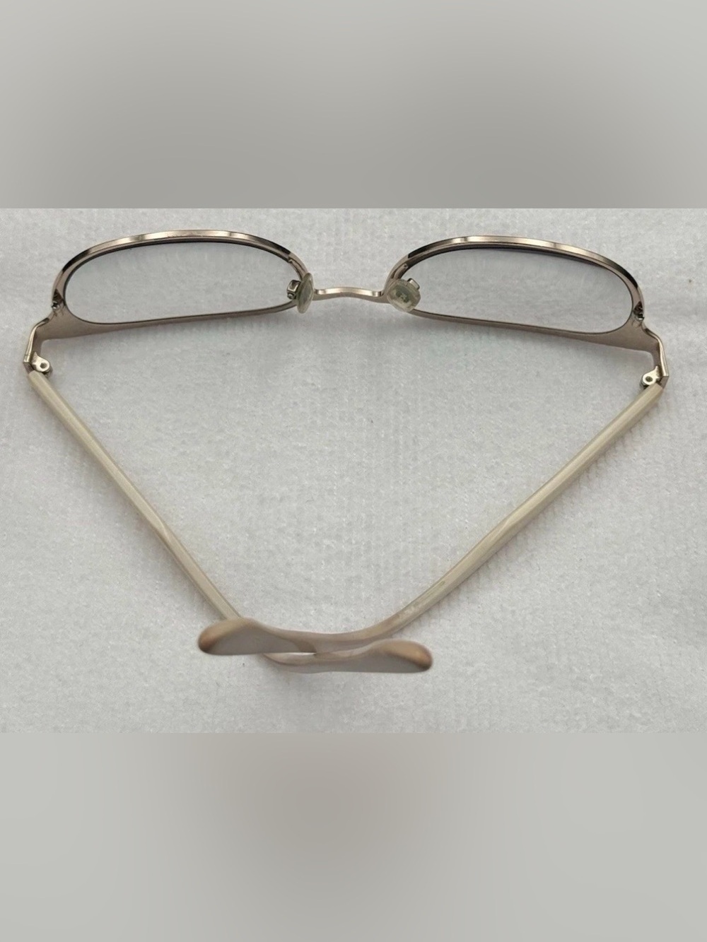 BCBGMAXAZRIA Eyeglasses Talia Ivory Designer Frames Only White 51-19-140 - Picture 6 of 9